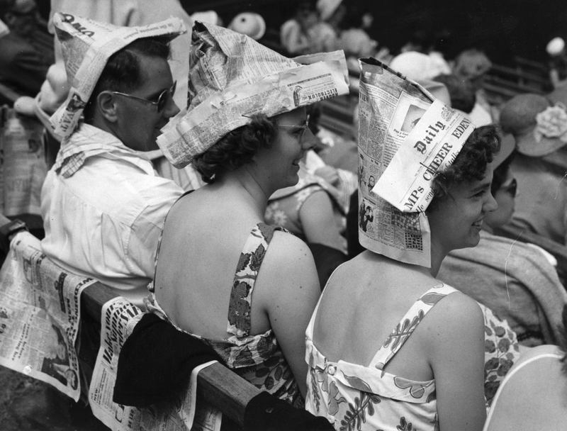 Illustration for article titled Bring Back Print Media (To Wear as Emergency Sun Hats)